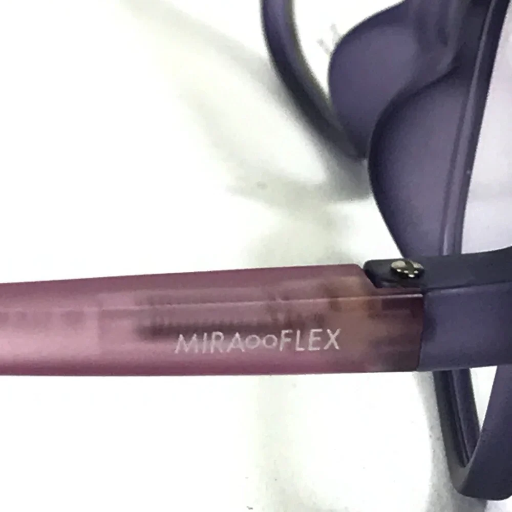 Miraflex Kids Goggles Eyeglasses Frames ERIC M.DARK PURPLE-M.PURPLE 14 47-18-125